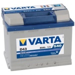 Baterie auto Varta - Blue Dynamic D43 12V 60Ah/540A