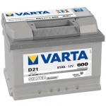 Baterie auto Varta - Silver Dynamic D21 12V 61Ah/600A - imagine 2