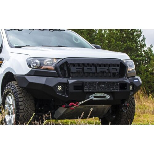 Bullbar HD, bara fata pentru Ford Ranger PX 2011-2015 ;2015-2018; 2019-, din aluminiu, fara proiectoare LED, Rival 2D.1808.1-NL