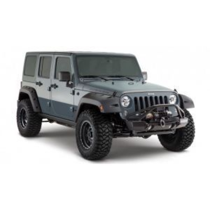 Overfendere spate Pocket Style Bushwacker - Jeep Wrangler JK 4 usi - imagine 2