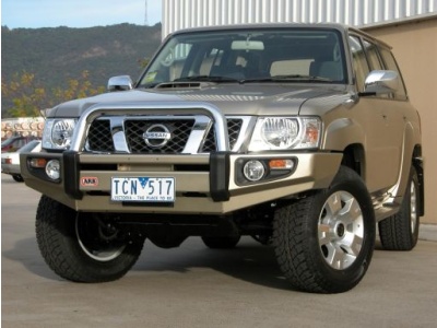 Bara ARB Sahara cu suport troliu - Nissan Patrol Y61 - imagine 2
