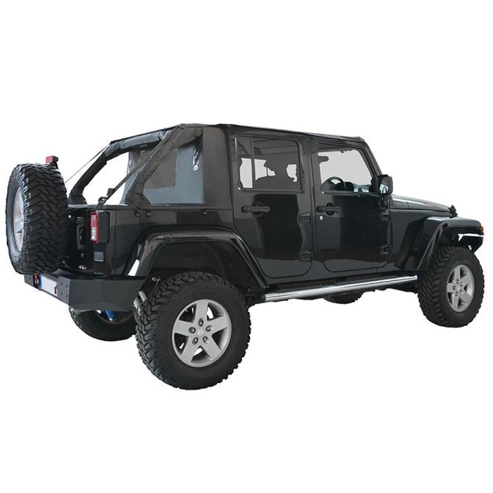 Soft top portbagaj - Jeep Wrangler JK 4 usi - imagine 4