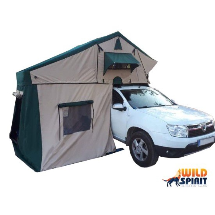 Cort auto de plafon cu anexa - Wild Spirit Family 160x220 cm - imagine 3