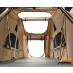 Cort auto de plafon cu anexa si geamuri acoperis - Wild Spirit Midnight 140x220 cm - imagine 3