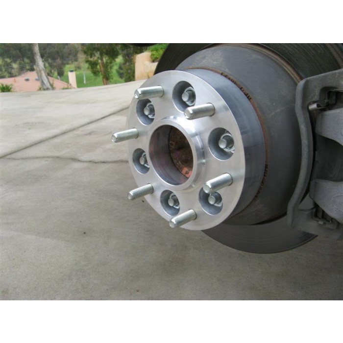 Flanse distantiere roti Mitsubishi 50mm 6x139.7 M12x1.5 CB108 cu inel de centrare - imagine 7
