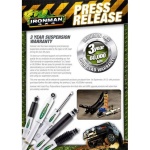 Amortizor fata Isuzu Trooper - IronMan 4x4 NitroGas 0 -2" - imagine 5