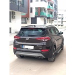 Praguri Laterale Hyundai Tucson 15 -> - ARP Artemis Silver - imagine 9