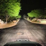 LED Bar auto offroad CREE 320W 12V-24V 28000 lumeni 132cm COMBO - imagine 5
