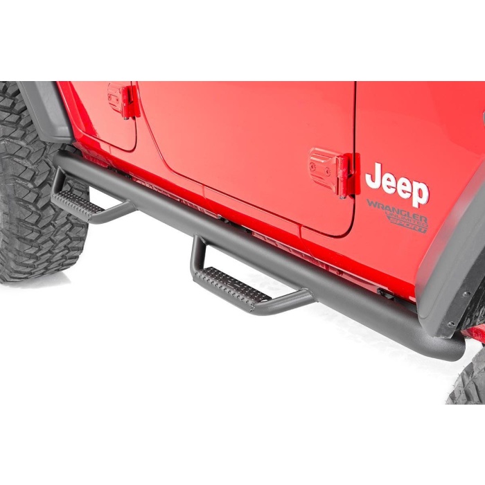 Praguri laterale heavy duty Rough Country - Jeep Wrangler JL - imagine 2