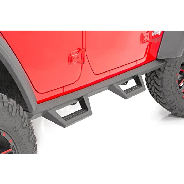 Praguri laterale Rough Country - Jeep Wrangler JL 4-Usi - imagine 5