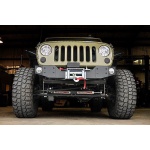 Placa troliu/bara protectie Jeep Wrangler JK Rough Country - imagine 2