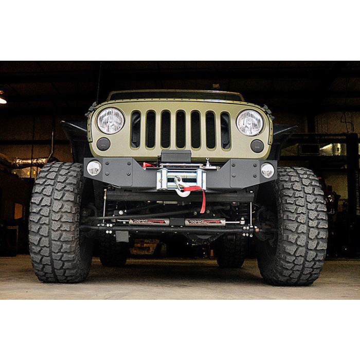 Placa troliu/bara protectie Jeep Wrangler JK Rough Country - imagine 2