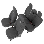 Huse scaune Neoprene Rough Country - Jeep Wrangler JL 4 usi