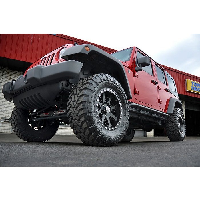 Lift kit 100mm Rough Country X Series - Jeep Wrangler JK 2 usi - imagine 6
