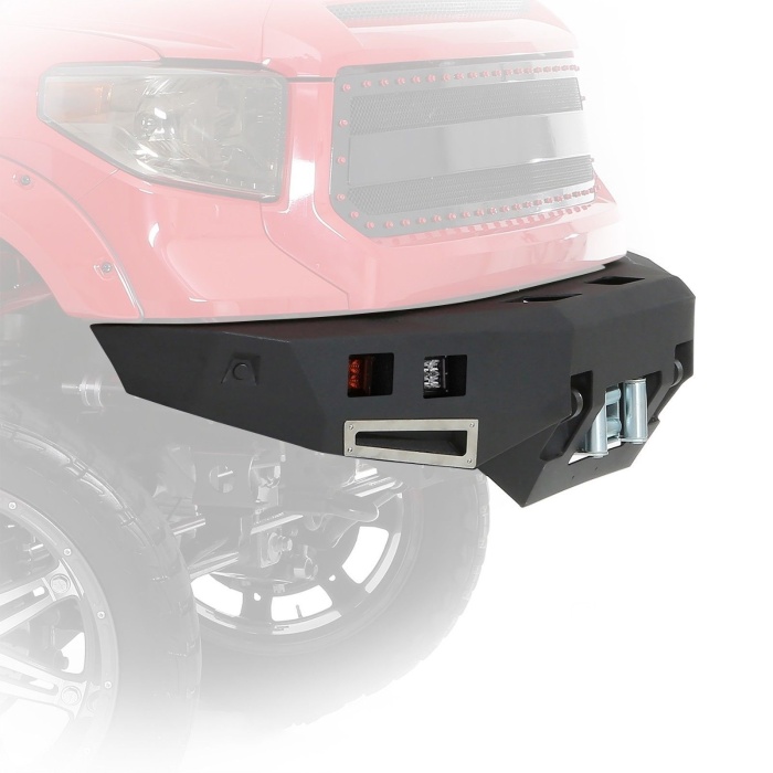 Bara protectie fata cu suport troliu Toyota Tundra 14-15 Smittybilt - imagine 5