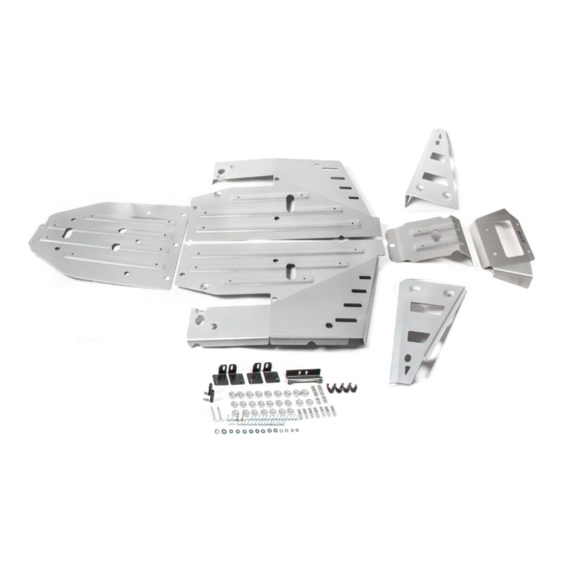Kit complet scut protectie din aluminiu pentru SSV POLARIS RZR XP 1000/ XP TURBO 2016-2019, Rival 2444.7445.1