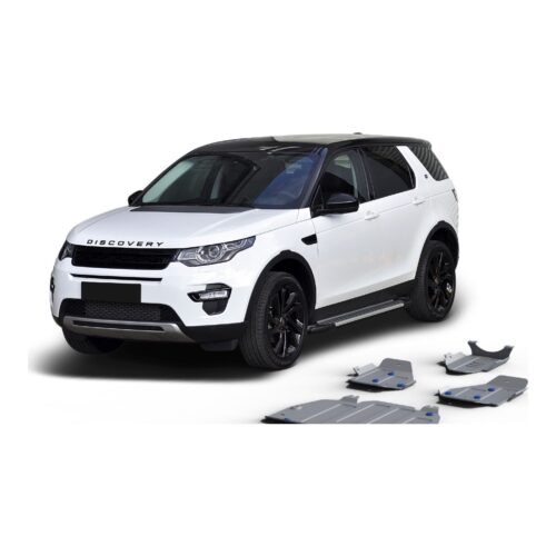 Kit scut aluminiu 4 piese Land Rover Discovery Sport doar 4WD 2014-2019 6 mm Rival 23333.3127.1.6 23333.3127.1.6