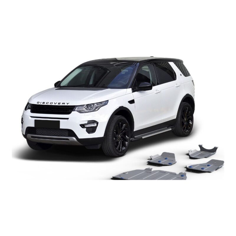 Kit scut aluminiu 4 piese Land Rover Discovery Sport doar 4WD 2014-2019 6 mm Rival 23333.3127.1.6 23333.3127.1.6
