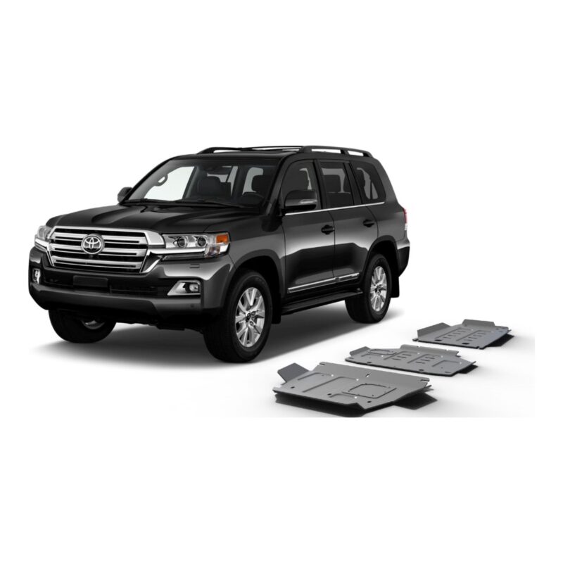 Kit scut aluminiu 4 piese Toyota Land Cruiser 2007-2015, 2015- 6 mm Rival 23333.5713.2.6 23333.5713.2.6