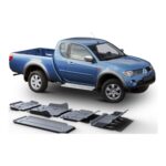 Kit scut aluminiu 5 piese Mitsubishi L200 doar Double Cab 2007-2015 4 mm Rival 23333.4034.1 23333.4034.1