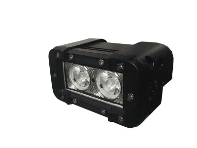 LED Bar auto offroad Cree 20W 12V-24V 2000 lumeni 12cm SPOT - imagine 4