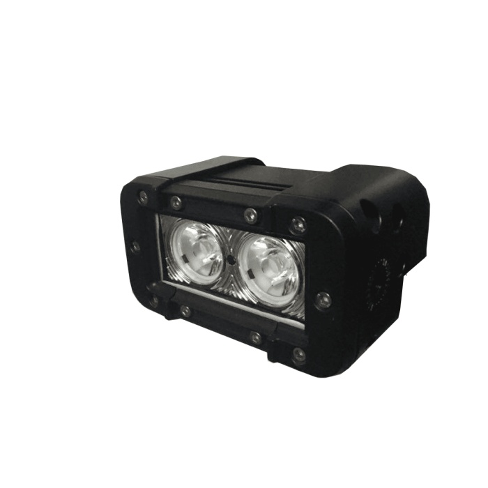 LED Bar auto offroad Cree 20W 12V-24V 2000 lumeni 12cm SPOT - imagine 4