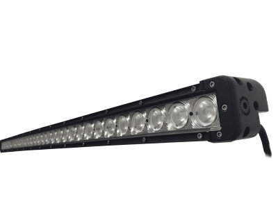 LED Bar auto offroad CREE 320W 12V-24V 28000 lumeni 132cm COMBO - imagine 3