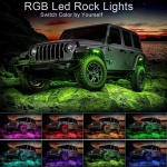 Lumini Multi functionale ambientale LED RGB Rock Lights - imagine 7