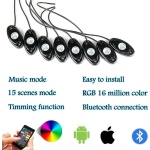 Lumini Multi functionale ambientale LED RGB Rock Lights - imagine 3
