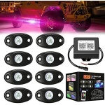 Lumini Multi functionale ambientale LED RGB Rock Lights