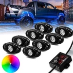 Lumini Multi functionale ambientale LED RGB Rock Lights - imagine 6