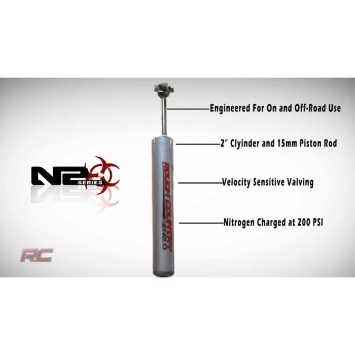 Amortizor spate Nitro Shock N3.0 Rough Country - Jeep Grand Cherokee ZJ +38mm - imagine 2