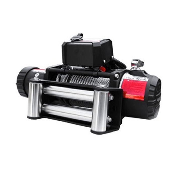 Troliu auto Muscle Lift 12500lbs, 12V, cablu otel, by T-Max - imagine 2