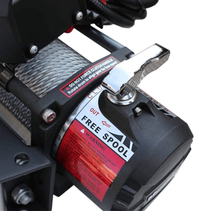 Troliu auto Muscle Lift 12500lbs, 12V, cablu otel, by T-Max - imagine 3