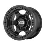 Janta aliaj 9x17" 5x127 ET -38 -XD 232 BEADLOCK NEGRU