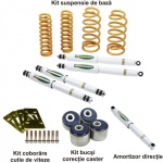 Nissan Patrol Y61 scurt kit complet cu amortizoare Ironman NitroGas lift 50mm
