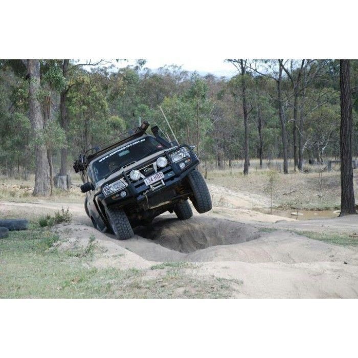 Nissan Patrol Y61 lung, kit complet cu amortizoare Ironman NitroGas, lift 50mm - imagine 4