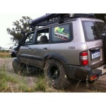 Nissan Patrol Y61 scurt kit complet cu amortizoare Ironman NitroGas lift 50mm - imagine 4