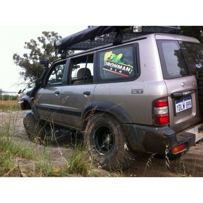 Nissan Patrol Y61 scurt kit complet cu amortizoare Ironman NitroGas lift 50mm - imagine 4
