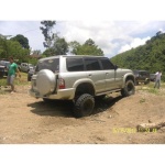 Nissan Patrol Y61 scurt kit complet cu amortizoare Ironman NitroGas lift 50mm - imagine 5