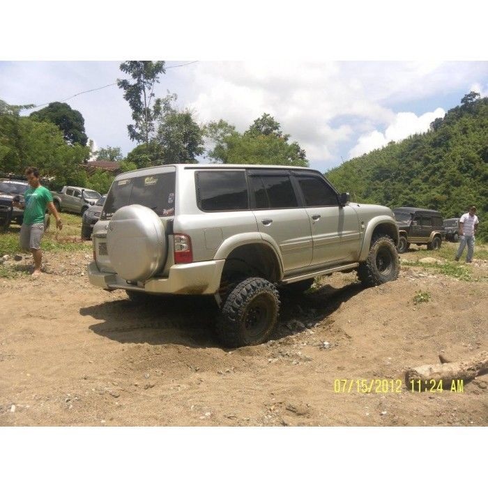 Nissan Patrol Y61 scurt kit complet cu amortizoare Ironman NitroGas lift 50mm - imagine 5