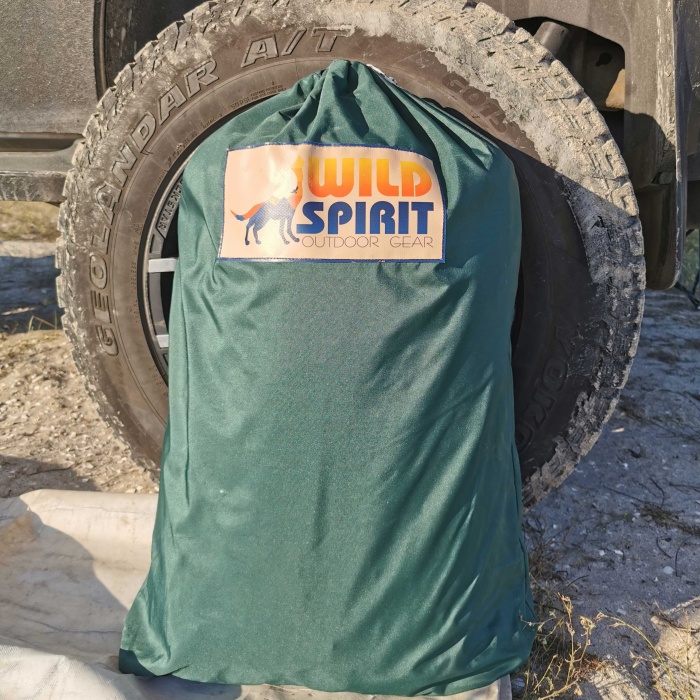 Pavilion, cort auto cu pereti 2.5 x 3m cu plasa de tantari - Wild Spirit Deluxe Room - imagine 12