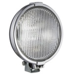 Proiector auto ceata Wesem 0666 crom lentila clara 12V~24V + lum. pozitie