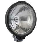 Proiector auto lumina drum Wesem 0668 negru lentila clara 12V~24V + lum. pozitie