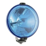 Proiector auto lumina drum Wesem blue HOS2 negru 12~24V+lum. pozitie inel