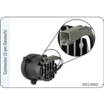 Proiector auto ceata 3 Led Wesem CDC2 12V~24V - imagine 4