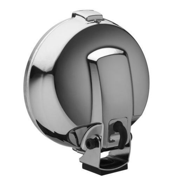 Proiector auto lumina drum Wesem HO2 crom lentila clara 12V~24V + lum. pozitie - imagine 6