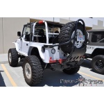 Suport spate pentru roata de rezerva Stinger cu placa la baza lift Poison Spyder - Jeep wrangler TJÂ