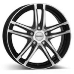 Jante aliaj DEZENT TZ dark 7x17, 5x114.3 CB:60.1 ET:39