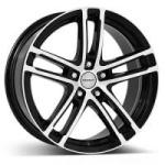 Jante aliaj DEZENT TZ-c dark 8x18, 5x108 CB:63.4 ET:42